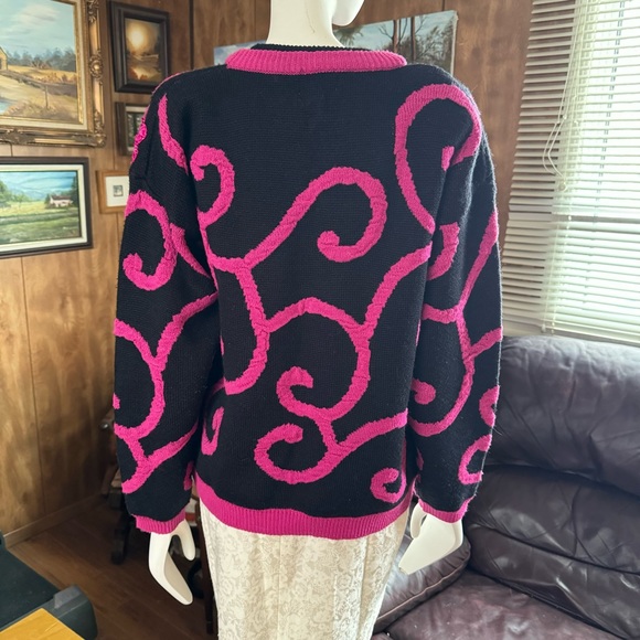 Amazing Floral Granny Cottagecore Vintage Sweater - Picture 2 of 8